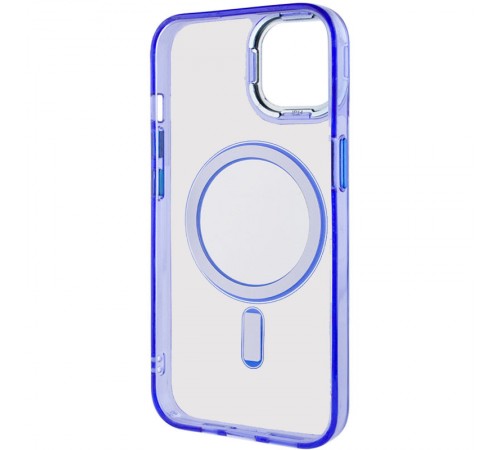 Чохол TPU Iris with MagSafe для Apple iPhone 12 Pro Max (6.7") Синій Чохол TPU Iris with MagSafe для Apple iPhone 12 Pro Max (6.7") Синій