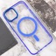 Чохол TPU Iris with MagSafe для Apple iPhone 12 Pro Max (6.7") Синій
