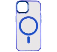 Чохол TPU Iris with MagSafe для Apple iPhone 13 (6.1") Синій