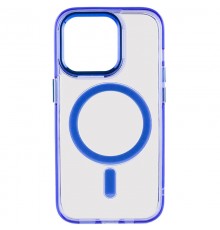 Чохол TPU Iris with MagSafe для Apple iPhone 13 Pro Max (6.7") Синій