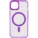 Чохол TPU Iris with MagSafe для Apple iPhone 14 (6.1") Фіолетовий