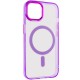 Чохол TPU Iris with MagSafe для Apple iPhone 14 (6.1") Фіолетовий