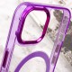 Чохол TPU Iris with MagSafe для Apple iPhone 14 (6.1") Фіолетовий