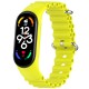 Ремінець Ocean Band для Xiaomi Mi Band 3/4/5/6/7 Жовтий / Bright Yellow