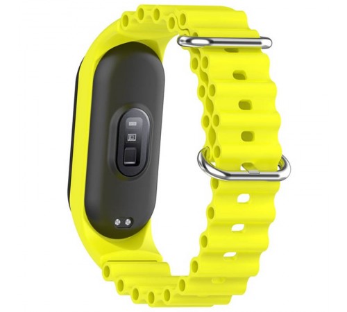 Ремінець Ocean Band для Xiaomi Mi Band 3/4/5/6/7 Жовтий / Bright Yellow Ремінець Ocean Band для Xiaomi Mi Band 3/4/5/6/7 Жовтий / Bright Yellow