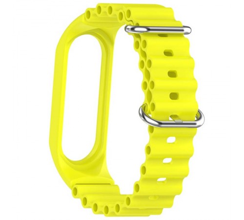 Ремінець Ocean Band для Xiaomi Mi Band 3/4/5/6/7 Жовтий / Bright Yellow Ремінець Ocean Band для Xiaomi Mi Band 3/4/5/6/7 Жовтий / Bright Yellow