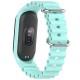 Ремінець Ocean Band для Xiaomi Mi Band 3/4/5/6/7 Бірюзовий / Marine Green