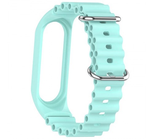 Ремінець Ocean Band для Xiaomi Mi Band 3/4/5/6/7 Бірюзовий / Marine Green Ремінець Ocean Band для Xiaomi Mi Band 3/4/5/6/7 Бірюзовий / Marine Green