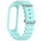 Ремінець Ocean Band для Xiaomi Mi Band 3/4/5/6/7 Бірюзовий / Marine Green