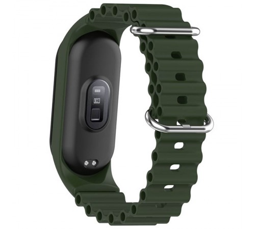 Ремінець Ocean Band для Xiaomi Mi Band 3/4/5/6/7 Зелений / Green Ремінець Ocean Band для Xiaomi Mi Band 3/4/5/6/7 Зелений / Green