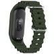 Ремінець Ocean Band для Xiaomi Mi Band 3/4/5/6/7 Зелений / Green
