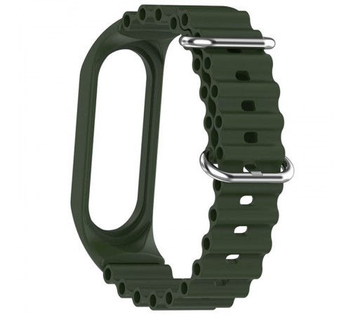 Ремінець Ocean Band для Xiaomi Mi Band 3/4/5/6/7 Зелений / Green Ремінець Ocean Band для Xiaomi Mi Band 3/4/5/6/7 Зелений / Green