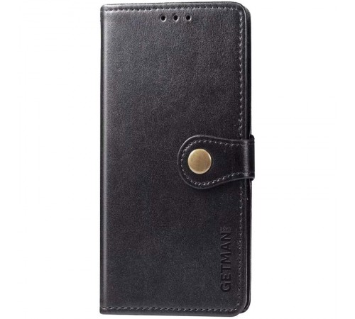 Шкіряний чохол-книжка GETMAN Gallant (PU) для Xiaomi Redmi Note 12S Чорний Шкіряний чохол-книжка GETMAN Gallant (PU) для Xiaomi Redmi Note 12S Чорний