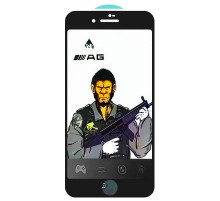 Захисне скло 5D Anti-static Matte (тех.пак) для Apple iPhone 7 / 8 (4.7") Чорний