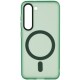 Чохол TPU Lyon frosted with MagSafe для Samsung Galaxy S23 Green