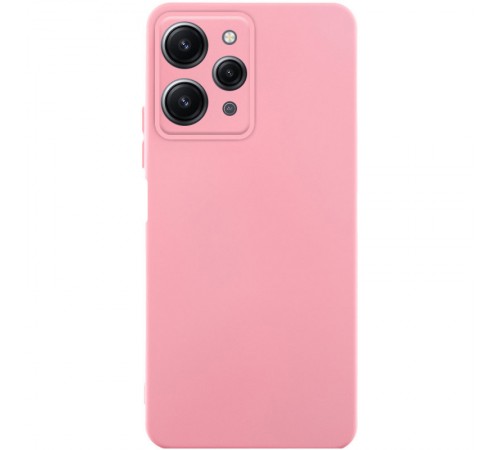 Чохол Silicone Cover Lakshmi Full Camera (A) для Xiaomi Redmi 12 Рожевий / Pink