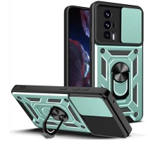 Ударостійкий чохол Camshield Serge Ring для Xiaomi Poco F5 Pro / Redmi K60 / K60 Pro Зелений
