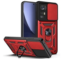Ударостійкий чохол Camshield Serge Ring для Xiaomi Redmi Note 12S Червоний