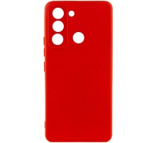 Чохол Silicone Cover Lakshmi Full Camera (A) для TECNO Spark 8C Червоний / Red