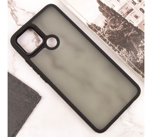 Чохол TPU+PC Lyon Frosted для Oppo A15s / A15 Black Чохол TPU+PC Lyon Frosted для Oppo A15s / A15 Black