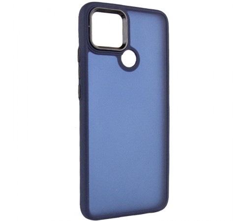 Чохол TPU+PC Lyon Frosted для Oppo A15s / A15 Navy Blue Чохол TPU+PC Lyon Frosted для Oppo A15s / A15 Navy Blue