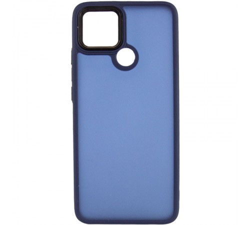 Чохол TPU+PC Lyon Frosted для Oppo A15s / A15 Navy Blue Чохол TPU+PC Lyon Frosted для Oppo A15s / A15 Navy Blue