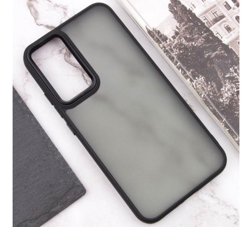 Чохол TPU+PC Lyon Frosted для Xiaomi Redmi Note 11 (Global) / Note 11S Black
