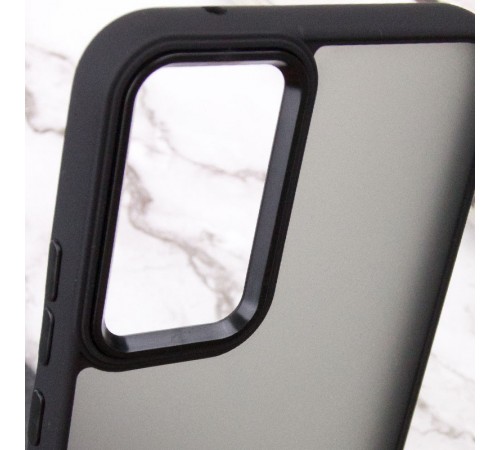 Чохол TPU+PC Lyon Frosted для Xiaomi Redmi Note 11 (Global) / Note 11S Black