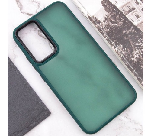Чохол TPU+PC Lyon Frosted для Xiaomi Redmi Note 11 (Global) / Note 11S Green