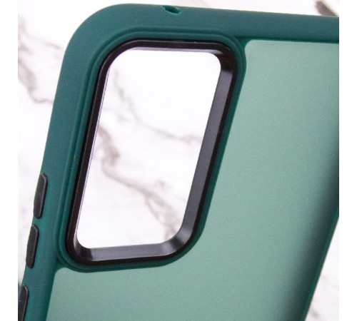 Чохол TPU+PC Lyon Frosted для Xiaomi Redmi Note 11 (Global) / Note 11S Green
