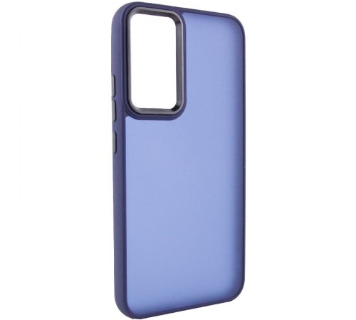 Чохол TPU+PC Lyon Frosted для Xiaomi Redmi Note 11 (Global) / Note 11S Navy Blue
