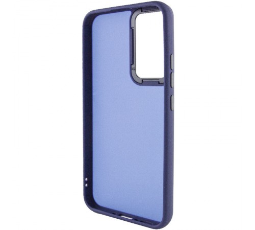 Чохол TPU+PC Lyon Frosted для Xiaomi Redmi Note 11 (Global) / Note 11S Navy Blue