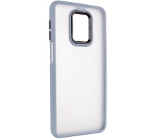 Чохол TPU+PC Lyon Frosted для Xiaomi Redmi Note 9s / Note 9 Pro / Note 9 Pro Max Sierra Blue