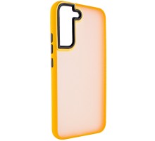 Чохол TPU+PC Lyon Frosted для Samsung Galaxy S21 FE Orange