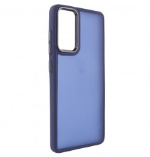 Чохол TPU+PC Lyon Frosted для Samsung Galaxy S20 FE Navy Blue