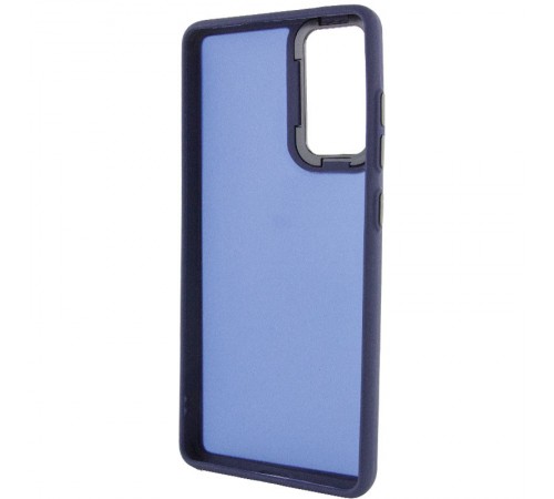 Чохол TPU+PC Lyon Frosted для Samsung Galaxy S20 FE Navy Blue