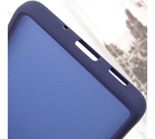 Чохол TPU+PC Lyon Frosted для Samsung Galaxy S20 FE Navy Blue