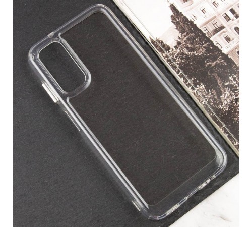 Чохол TPU+PC Clear 2.0 mm metal buttons для Samsung Galaxy A04s Прозорий Чохол TPU+PC Clear 2.0 mm metal buttons для Samsung Galaxy A04s Прозорий