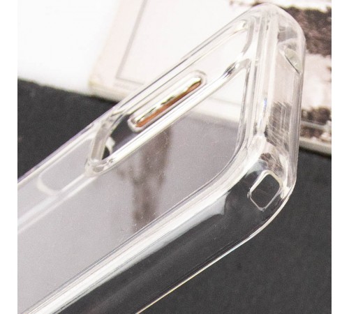Чохол TPU+PC Clear 2.0 mm metal buttons для Samsung Galaxy A04s Прозорий Чохол TPU+PC Clear 2.0 mm metal buttons для Samsung Galaxy A04s Прозорий