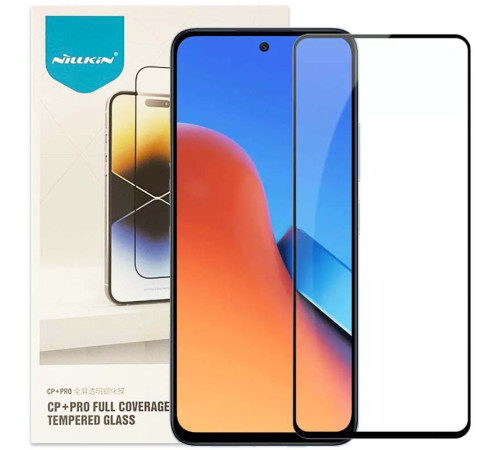 Захисне скло Nillkin (CP+PRO) для Xiaomi Redmi 12 / Poco M6 Pro 5G / Redmi 13 / Poco M6 4G Чорний