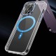 Чохол TPU+PC Colorful with MagSafe для Apple iPhone 13 Pro Max (6.7") Blue