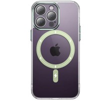 Чохол TPU+PC Colorful with MagSafe для Apple iPhone 13 Pro Max (6.7") Green