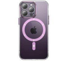 Чохол TPU+PC Colorful with MagSafe для Apple iPhone 13 Pro Max (6.7") Pink
