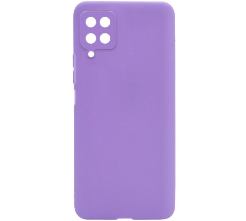 Силіконовий чохол Candy Full Camera для Samsung Galaxy M33 5G Бузковий / Dasheen Силіконовий чохол Candy Full Camera для Samsung Galaxy M33 5G Бузковий / Dasheen