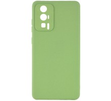 Силіконовий чохол Candy Full Camera для Xiaomi Poco F5 Pro Фісташковий