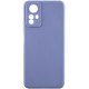 Силіконовий чохол Candy Full Camera для Xiaomi Redmi Note 12S Блакитний / Mist blue