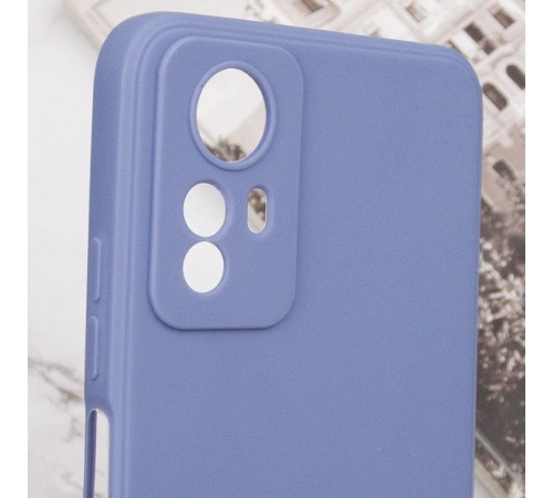 Силіконовий чохол Candy Full Camera для Xiaomi Redmi Note 12S Блакитний / Mist blue Силіконовий чохол Candy Full Camera для Xiaomi Redmi Note 12S Блакитний / Mist blue