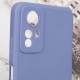 Силіконовий чохол Candy Full Camera для Xiaomi Redmi Note 12S Блакитний / Mist blue