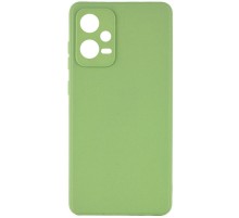 Силіконовий чохол Candy Full Camera для Xiaomi Redmi Note 12 Pro 5G Фісташковий