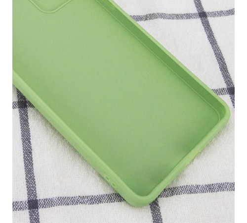 Силіконовий чохол Candy Full Camera для Xiaomi Redmi Note 12 Pro 5G Фісташковий